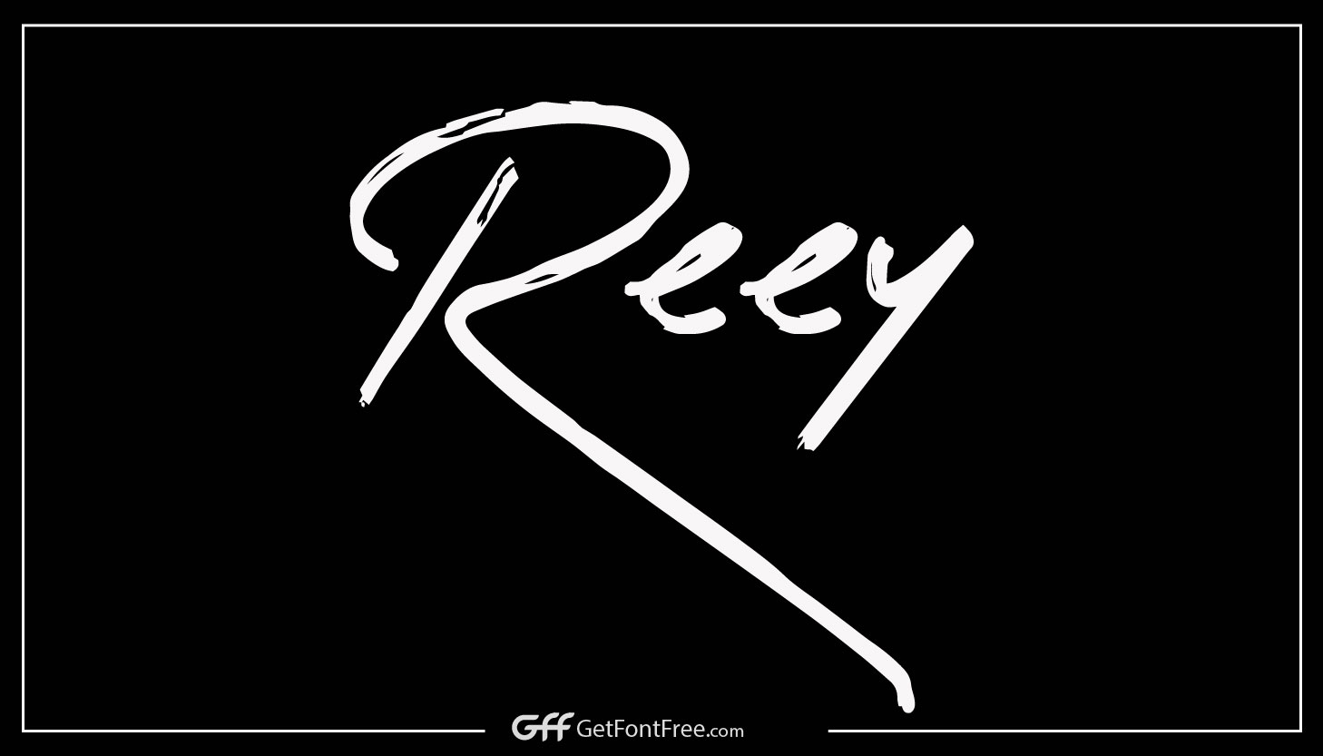 Reey Regular Font
