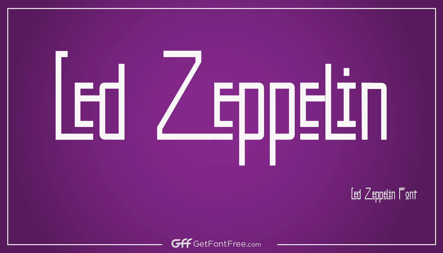 I present to you an intriguing typeface! A sophisticated typeface called Led Zeppelin Font is utilized for the logo of an American rock band. In London, this band was created for the first time. It has four founders and has produced several songs for the design business. There were more than one hundred hundred characters in the typeface that was employed.