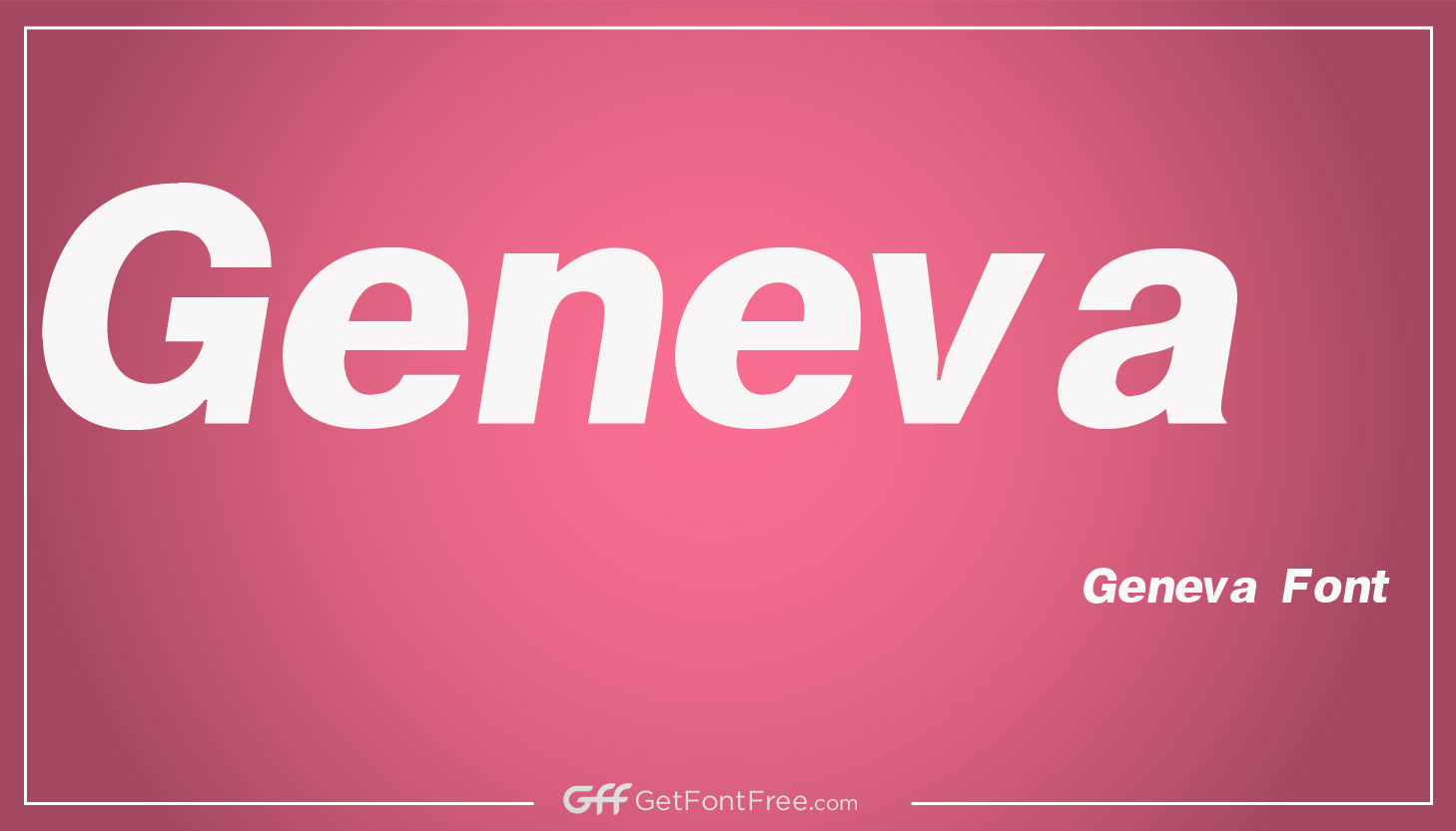 Geneva Font is a sans-serif font that was designed by Apple Computer in the 1980s. It was originally used as the system font for the Macintosh operating system and was widely popular in the early days of the Macintosh. Geneva is known for its clean, simple design, which makes it easy to read and well-suited for use in a variety of applications. It is a popular choice for use in website design, graphic design, and other visual media.