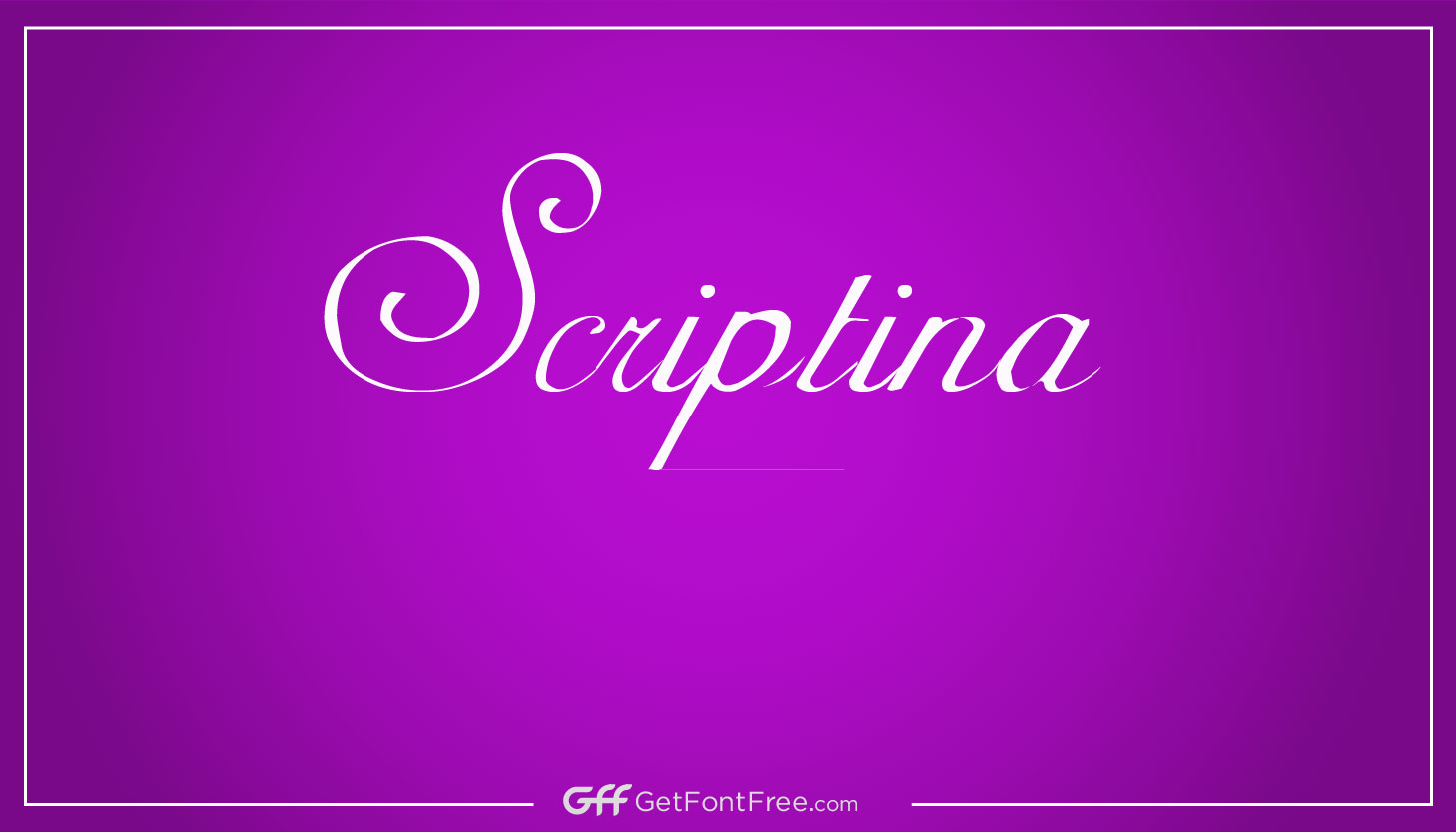 Scriptina Font is a classic, elegant calligraphic font that has been popular among designers and typographers for many years. Originally designed by A. de La Bouillerie in 2005, Scriptina Font quickly gained popularity due to its beautiful, flowing lines and classic calligraphic style. This font is perfect for a wide range of design projects, including wedding invitations, greeting cards, posters, logos, and more.