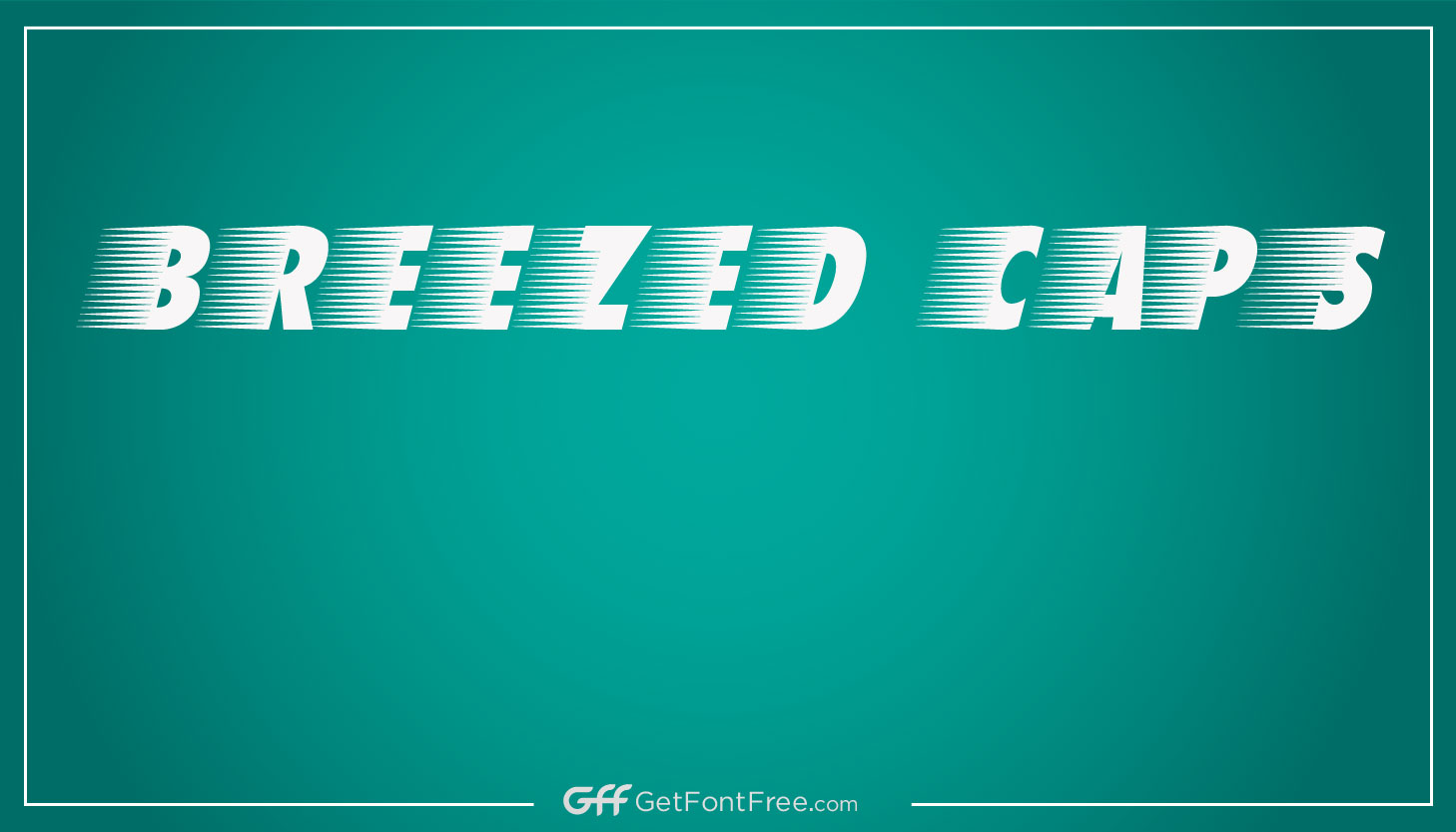 Breezed Caps Font is a playful and bold font that features all-caps letters with strong serifs and unique curves. It is well-suited for use in designs that require a touch of fun and personality, such as posters, headlines, or branding materials.