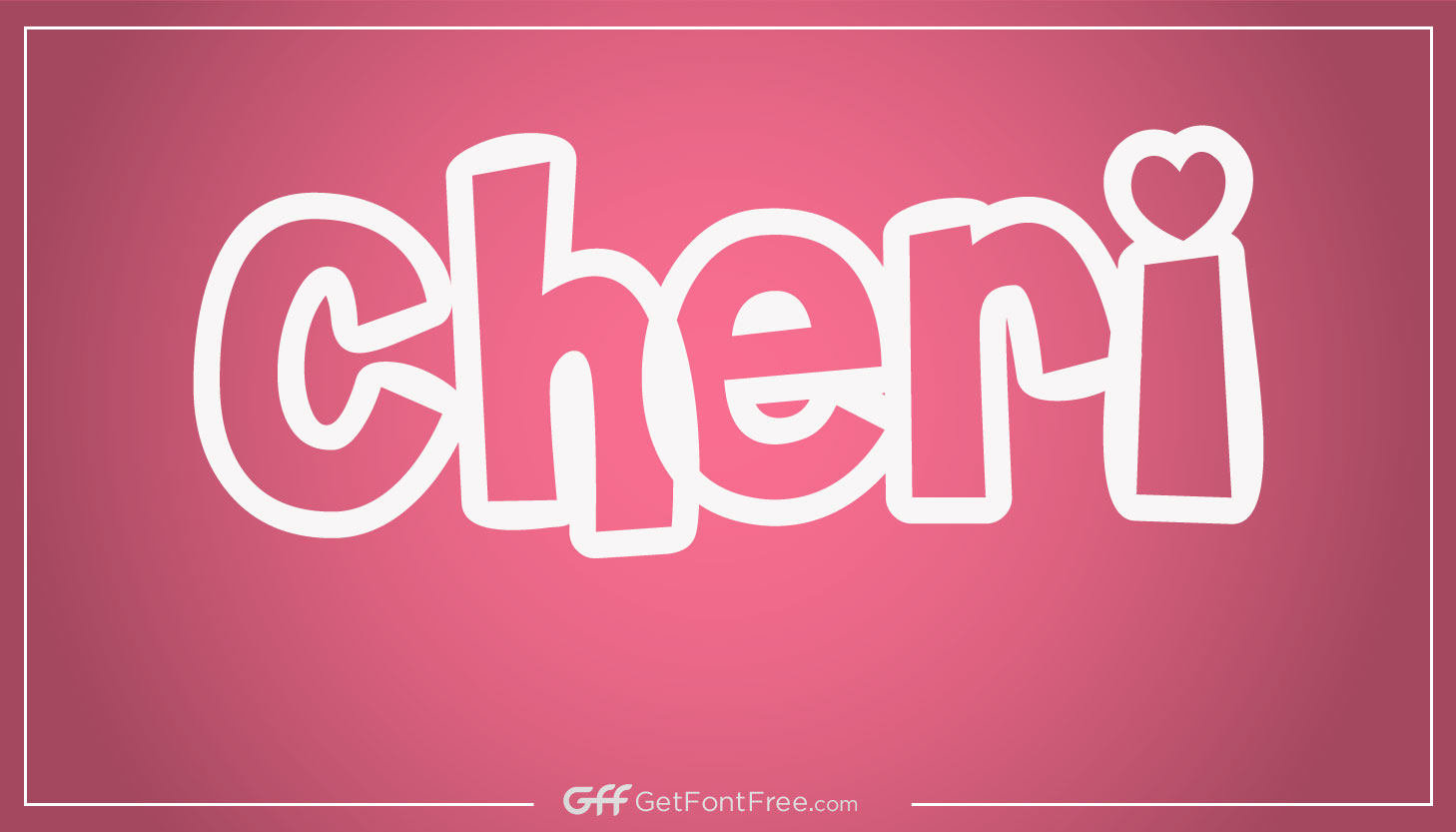 Cheri Font is a playful and whimsical script font that was created by French typeface designer, Gert Wiescher, and released in 1995. The font has a distinctive handwritten style, with quirky curves and exaggerated descenders that give it a unique personality. Cheri font was inspired by the handwriting of a young girl named Cherie, who was a family friend of the designer.