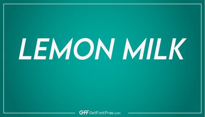 Lemon Milk Font is a popular sans-serif typeface that was created by French graphic designer, Marsnev, in 2014. The font has a clean, modern look with rounded edges and smooth lines, making it a versatile choice for a variety of design projects. The name "Lemon Milk" is said to have been inspired by the color of milk mixed with lemon juice, which is a pale yellow hue similar to the color of the font.
