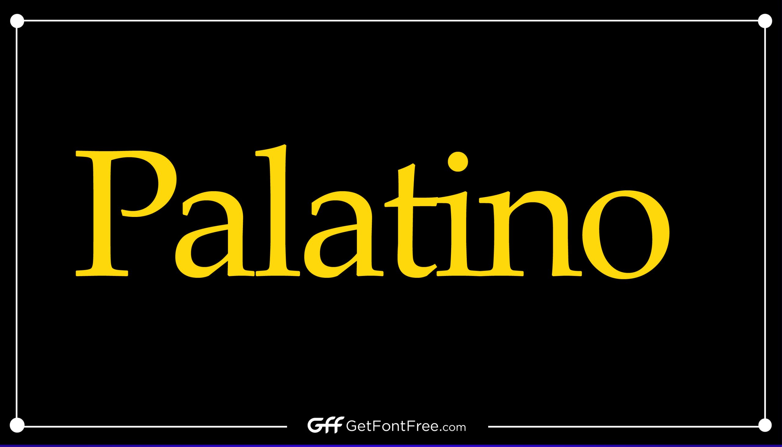 Palatino Linotype Font is a typeface that belongs to the serif category of fonts. Hermann Zapf designed it in 1949 for the Stempel foundry in Frankfurt, Germany. Palatino Linotype is a digital typeface and is based on the original Palatino font, which was designed by Zapf in the 1940s for metal-type printing. Palatino Linotype is one of the most widely used serif fonts in the world today and is known for its classic and elegant appearance.