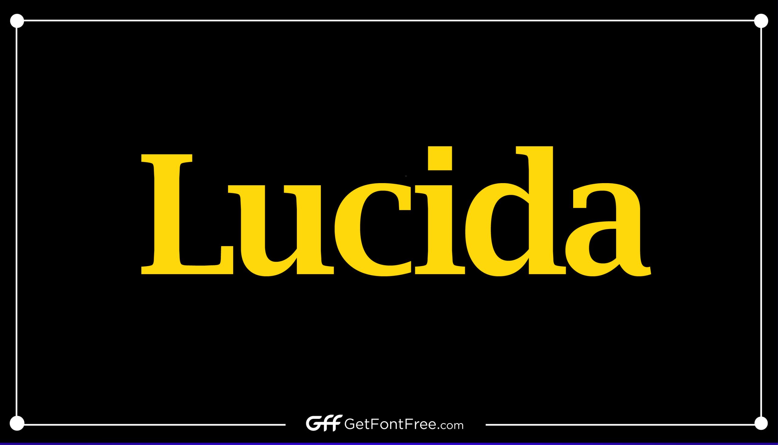 Lucida Bright Font is a serif typeface designed by Charles Bigelow and Kris Holmes in 1985. It is part of the larger Lucida font family, which was created to provide high-quality typefaces for digital printing and display. Lucida Bright is known for its clean and readable design, with a classic serif style that is both elegant and modern.