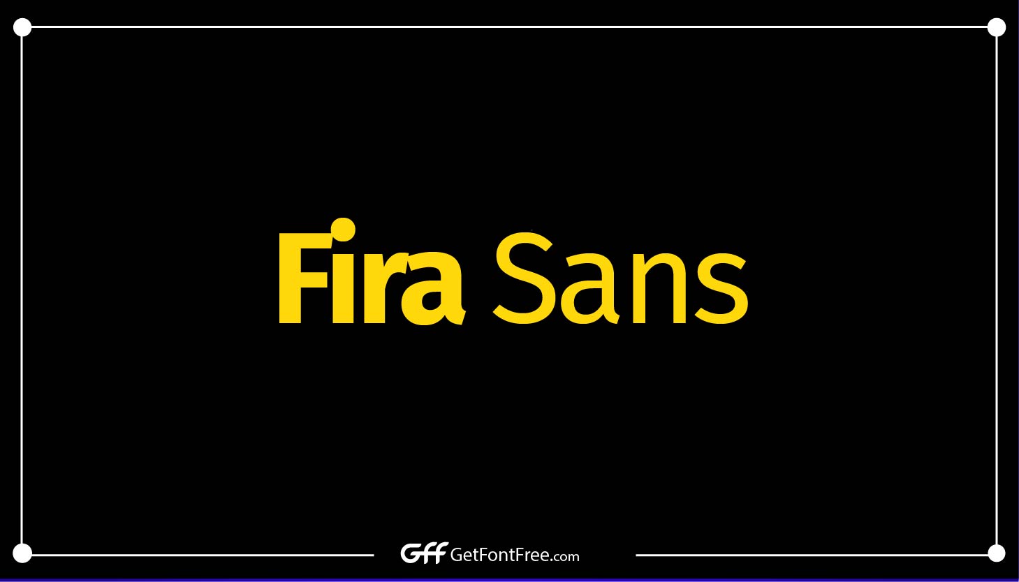 Fira Sans Font
