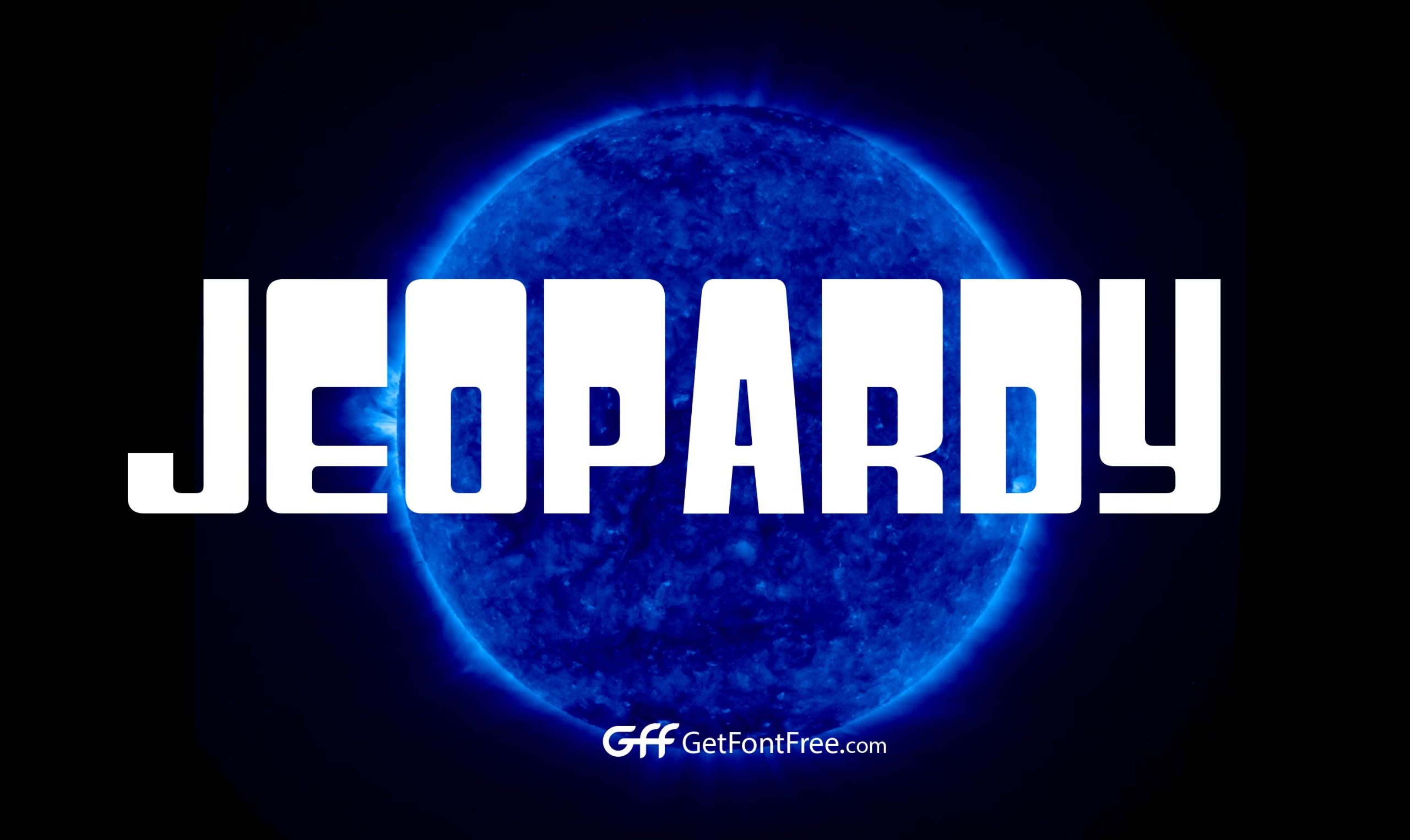 Jeopardy Font Free Download